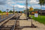 Track heading to the Depot